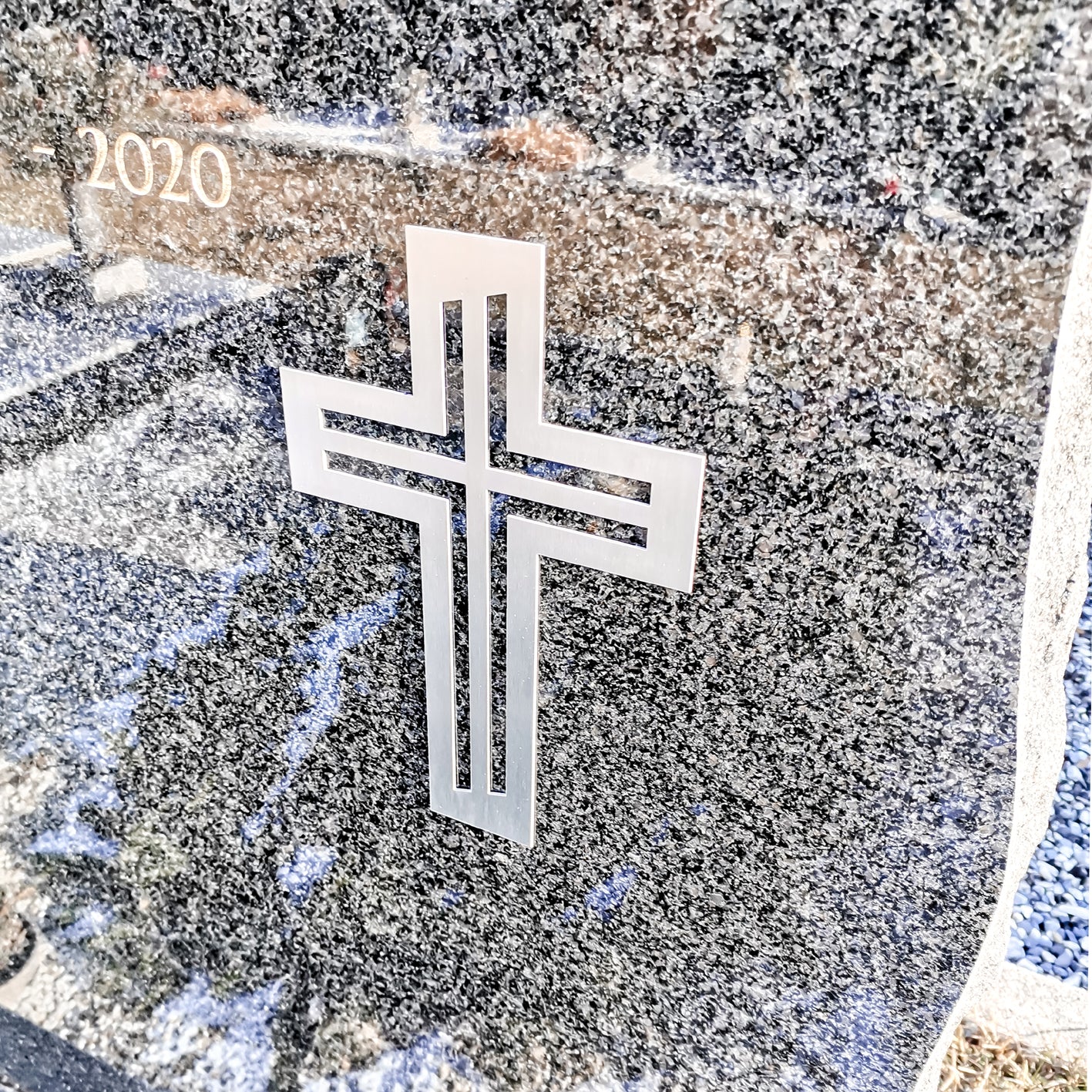 Kreuz aus Edelstahl * Kreuz Modell Elegance