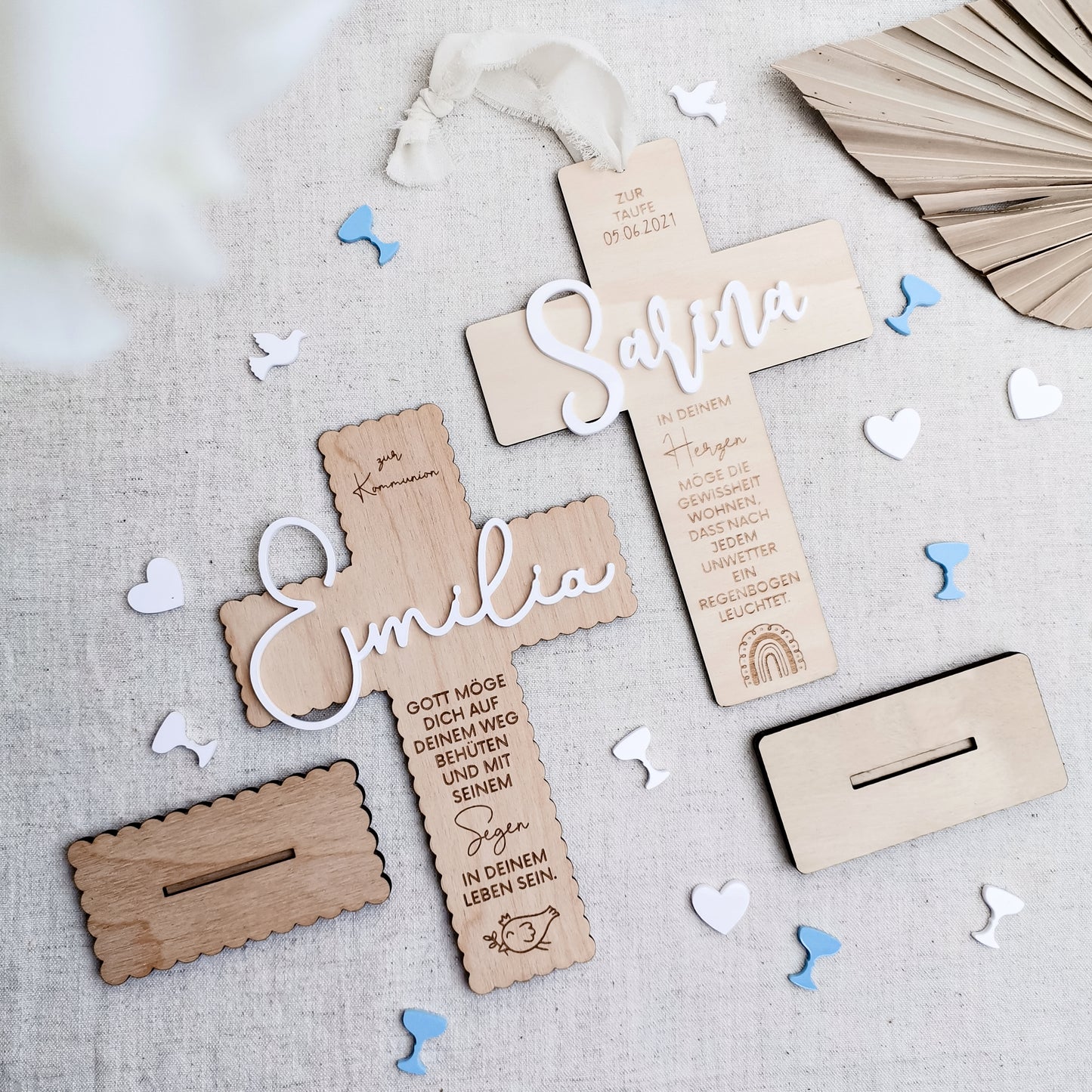 Kreuz Geschenk * Taufe | Kommunion | Firmung * Bundle * SVG Laserdatei