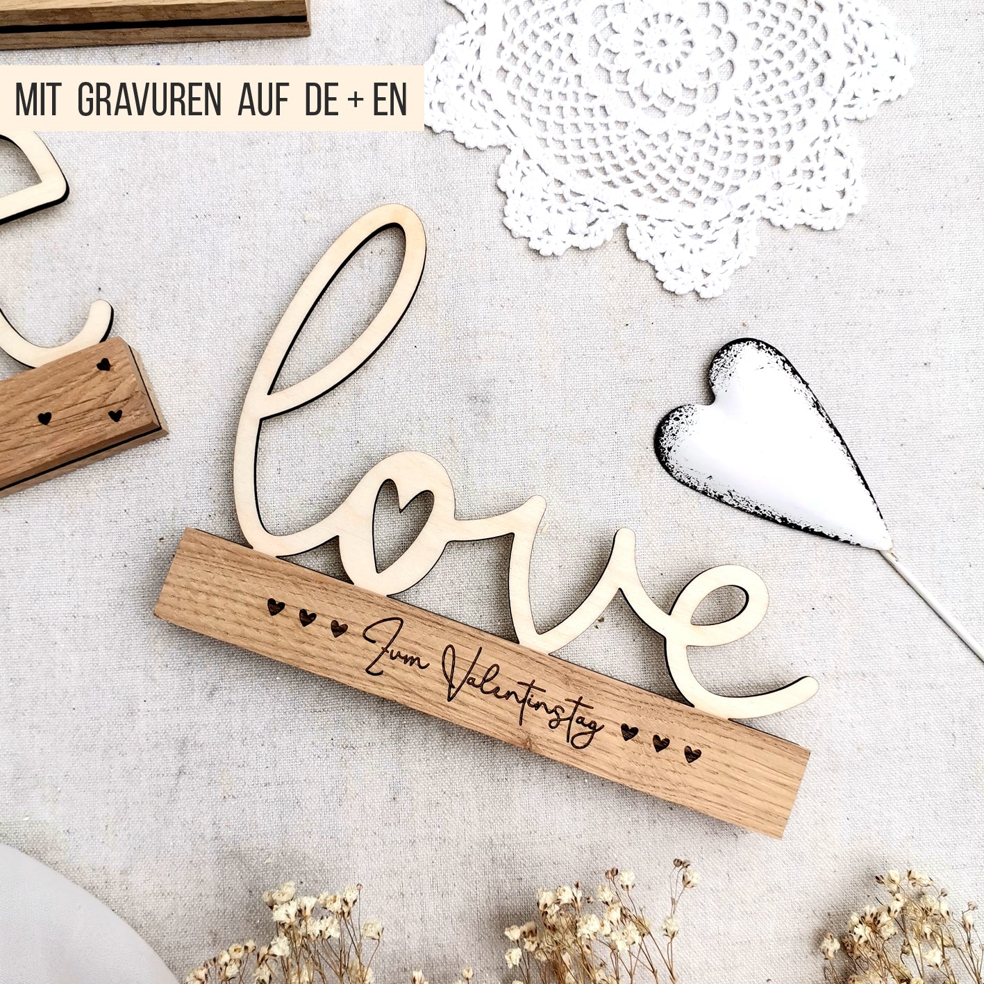 LIEBE LOVE * Klötzchen Motiv * Bundle mit Klötzchen Gravuren * SVG Laserdatei