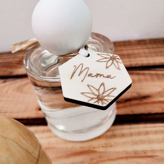 Mini-Geschenkanhänger * Mama | Oma | Uroma Design Blumen