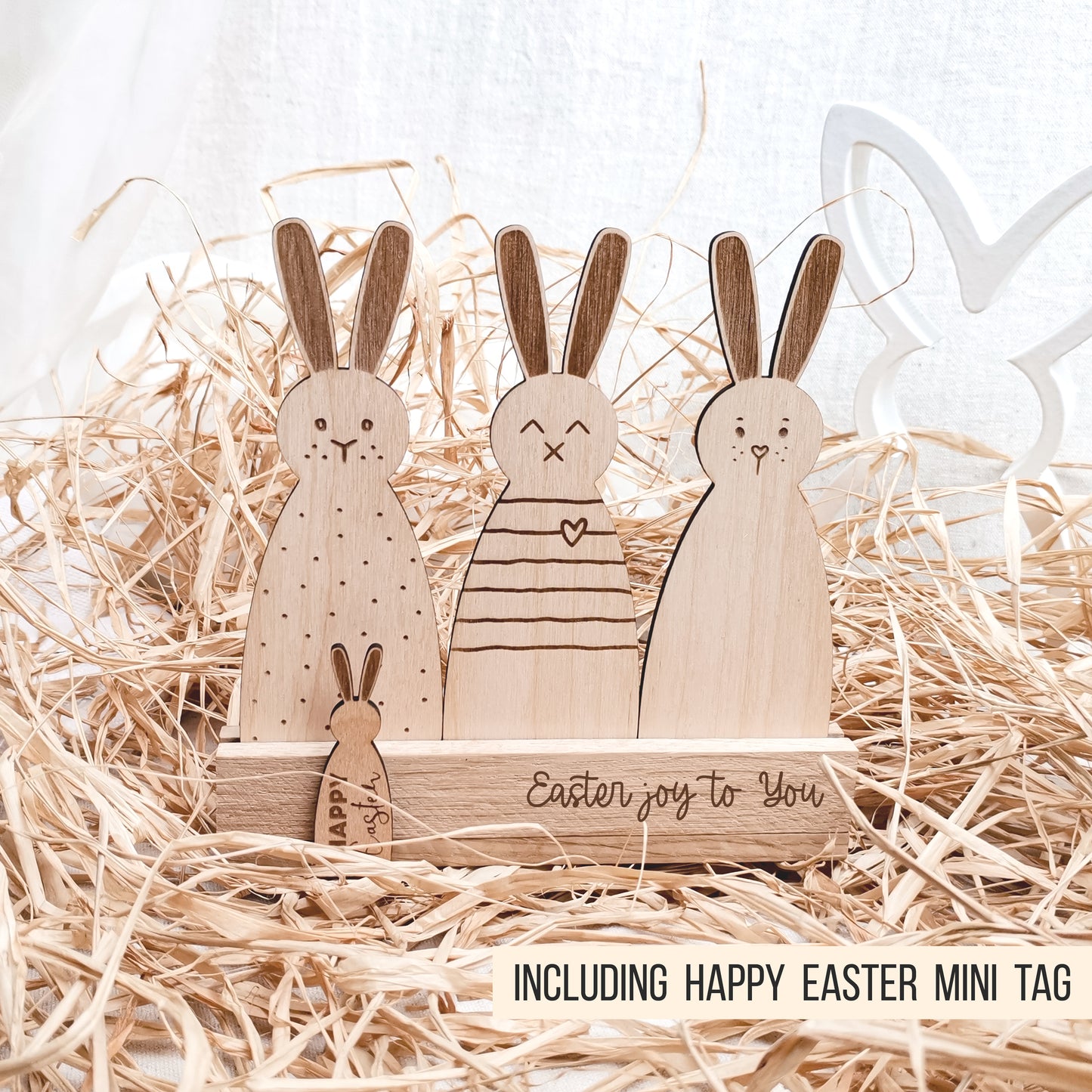 Skandi Hasen * Osterhäschen Geschenkhalter | Geldhalter | Anhänger * Bundle * SVG Laserdatei + Plotterdatei