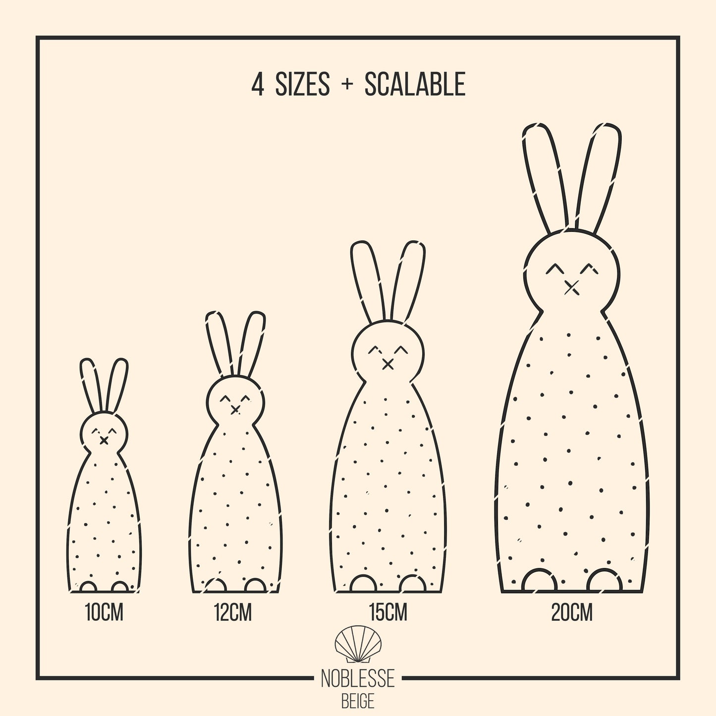Skandi Hasen * Osterhäschen Geschenkhalter | Geldhalter | Anhänger * Bundle * SVG Laserdatei + Plotterdatei