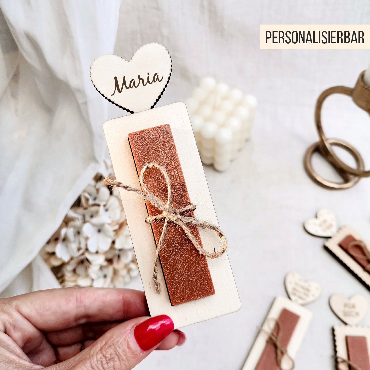 Gastgeschenk & Mitbringsel * Halter für Schokoriegel * Bundle * SVG Laserdatei