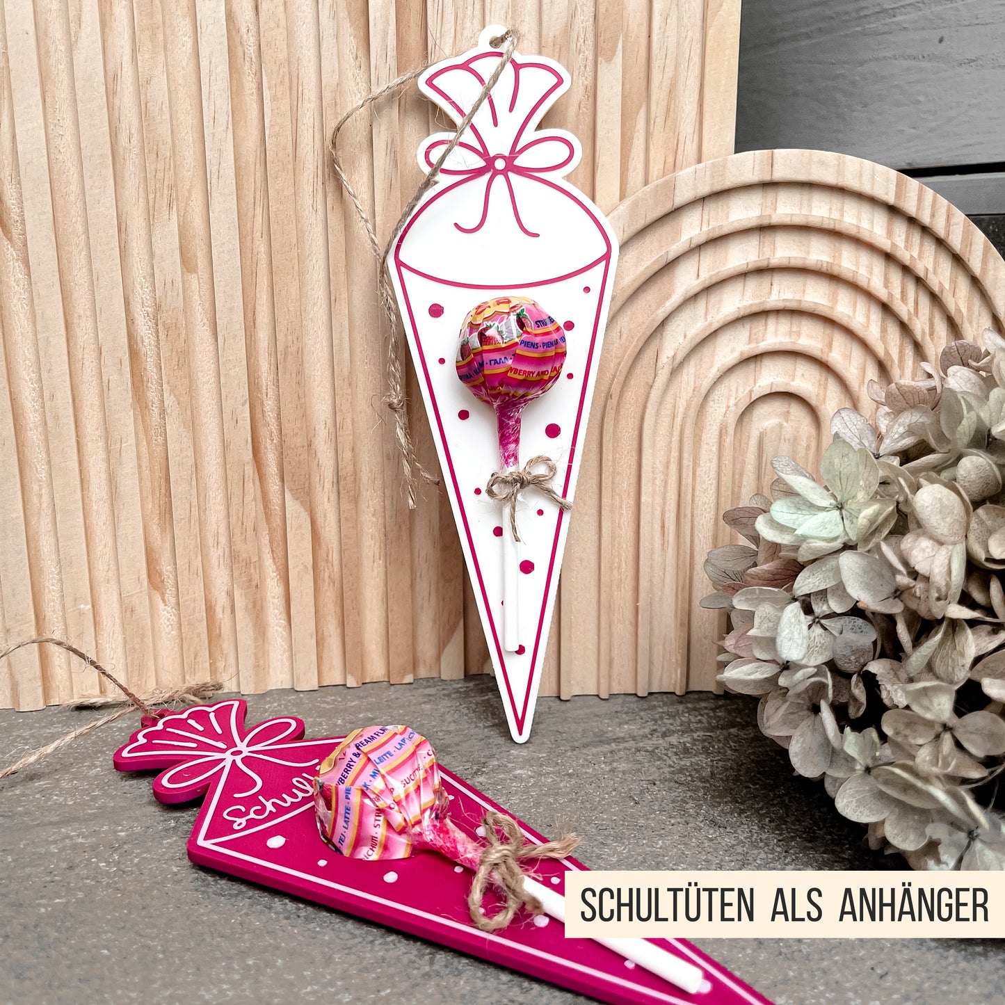 Schultüte * Halter für Lutscher * Bundle 24 Varianten * STL + 3MF 3D Druckdatei
