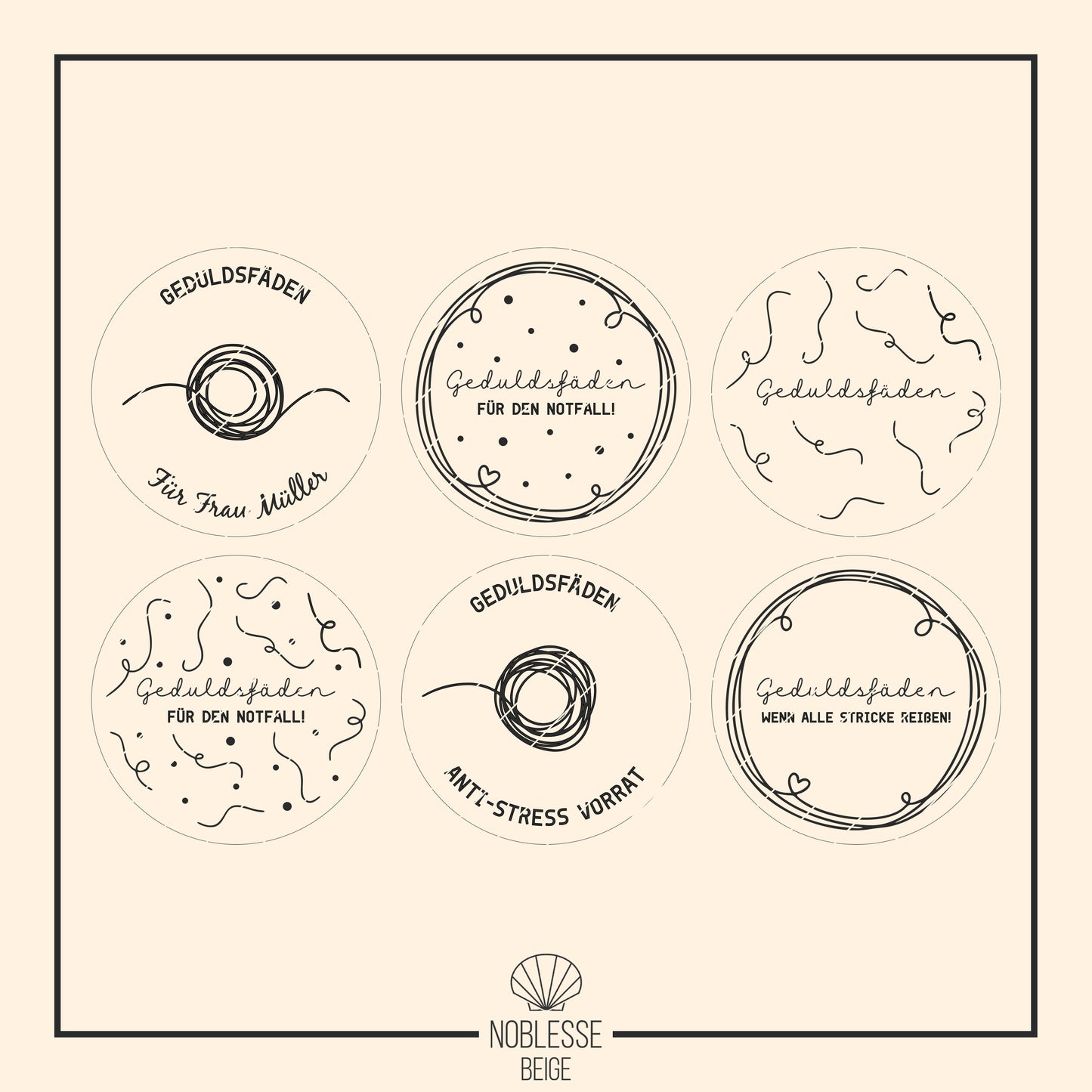 Vorratsglas Geduldsfäden * Geschenk für Erzieher | Lehrer * 6 Designs * SVG Laserdatei
