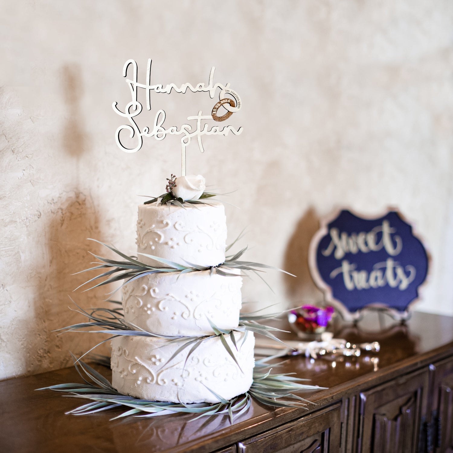 Cake Topper - Hochzeit