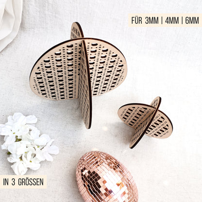 3D Rattan Ostereier * 3mm | 4mm | 6mm * Bundle * SVG Laserdatei