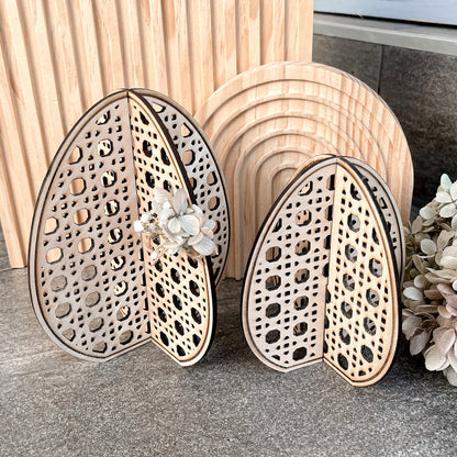 3D Rattan Ostereier * 3mm | 4mm | 6mm * Bundle * SVG Laserdatei