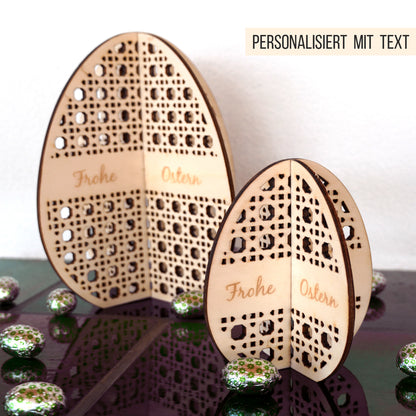 3D Rattan Ostereier * 3mm | 4mm | 6mm * Bundle * SVG Laserdatei