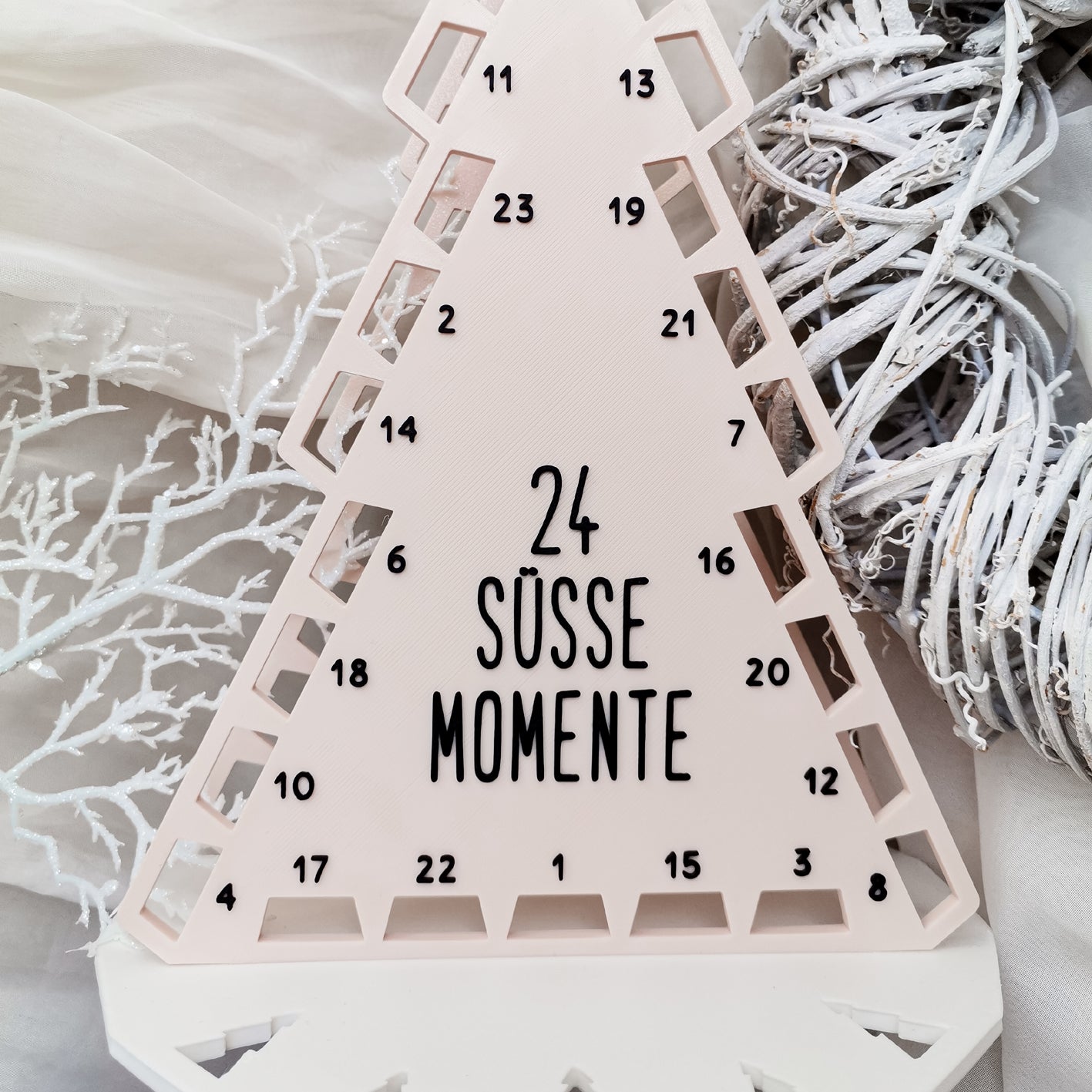 Adventskalender Weihnachtsbaum für Schokoriegel * Bundle * STL + 3MF 3D Druckdatei