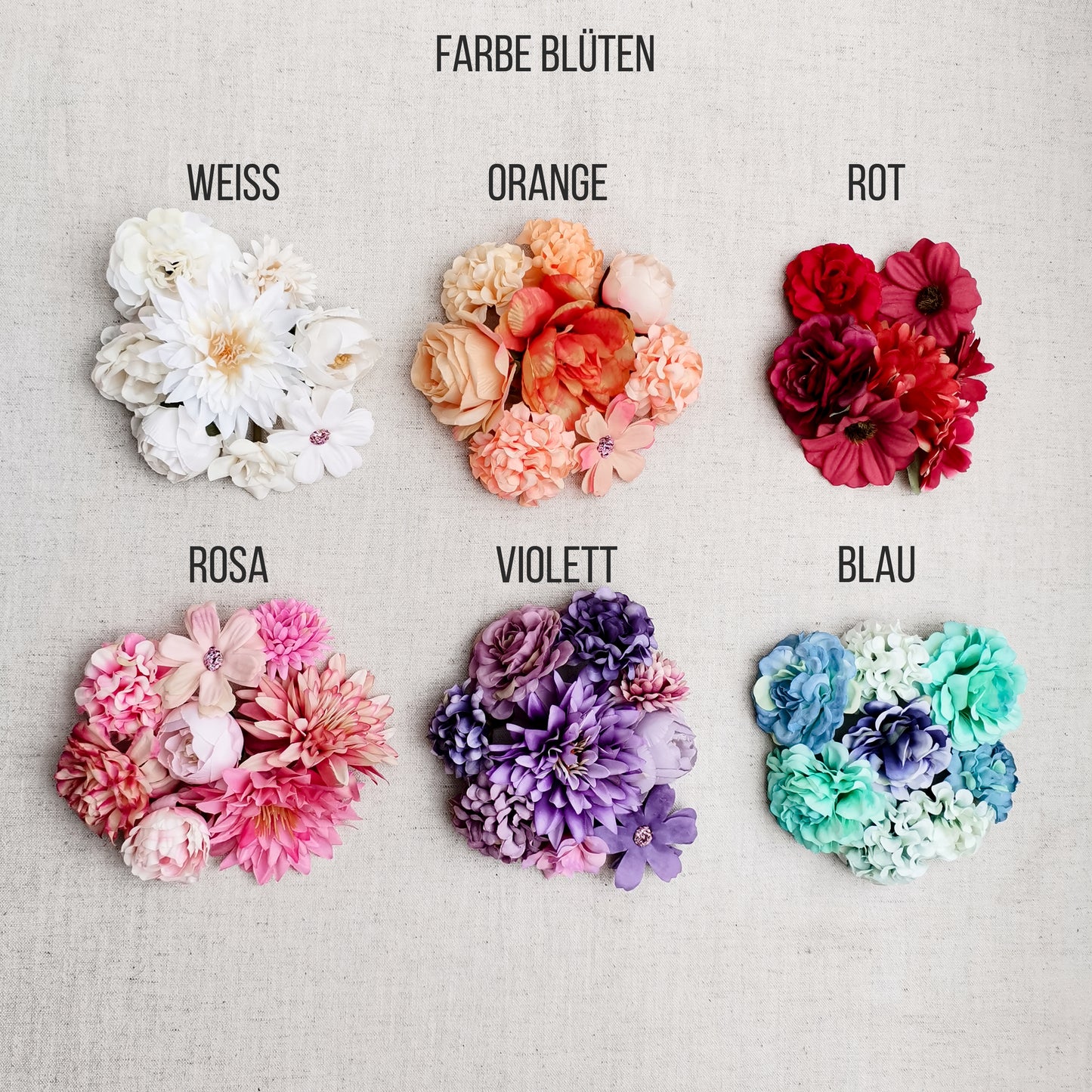 Cake Topper Ring verziert mit Blüten * personalisiert mit einem Namen