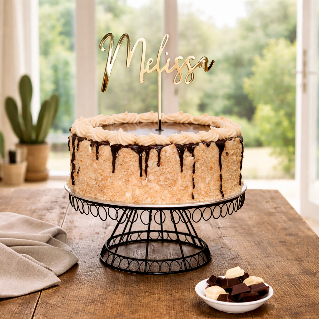 Cake Topper personalisiert mit einem Namen