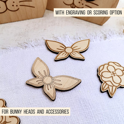 Osterhase Box * Osterkorb mit 3D Zubehör * personalisierbar * 3mm | 4mm * Bundle * SVG Laserdatei