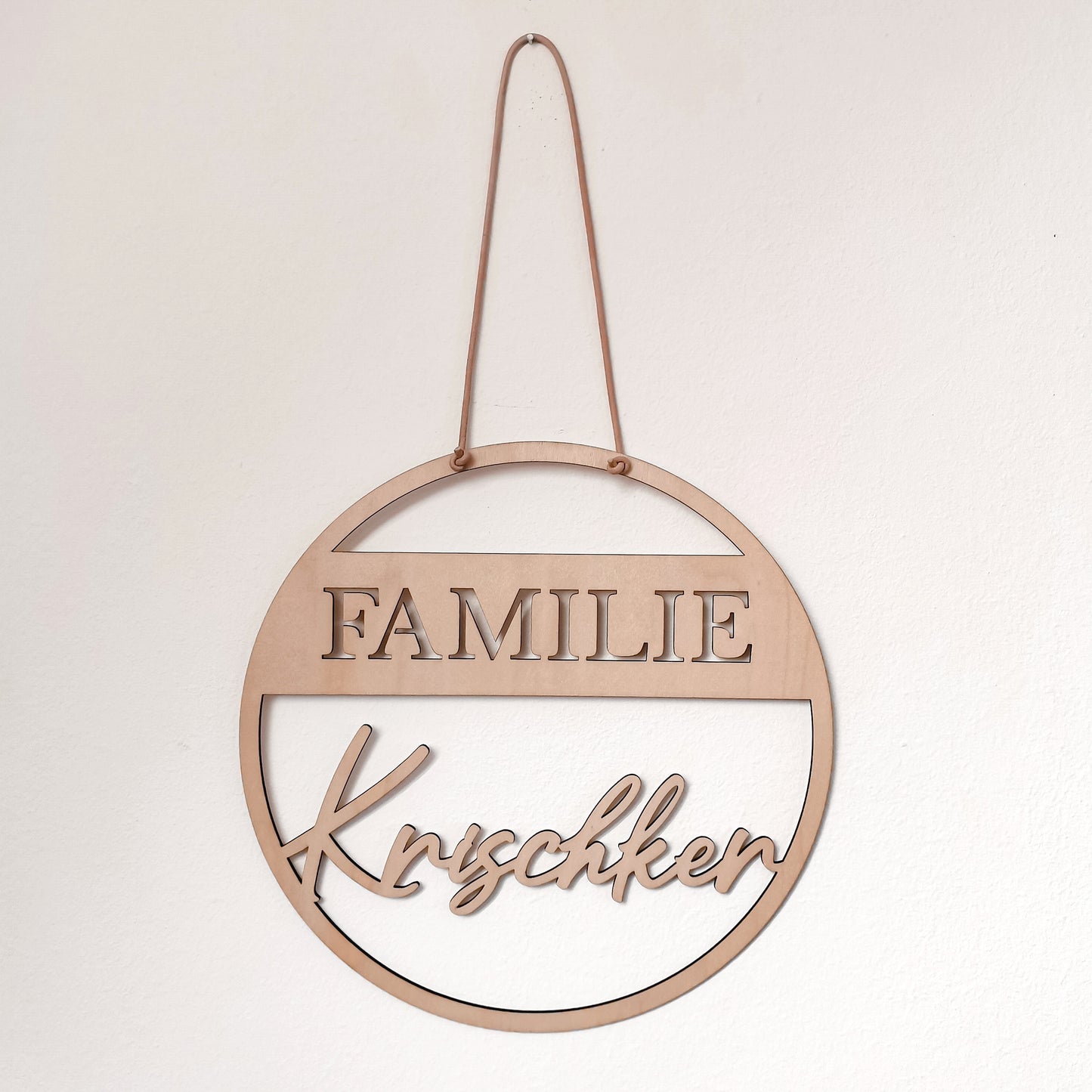 Familienkranz * Familie Cut Out * personalisierbar