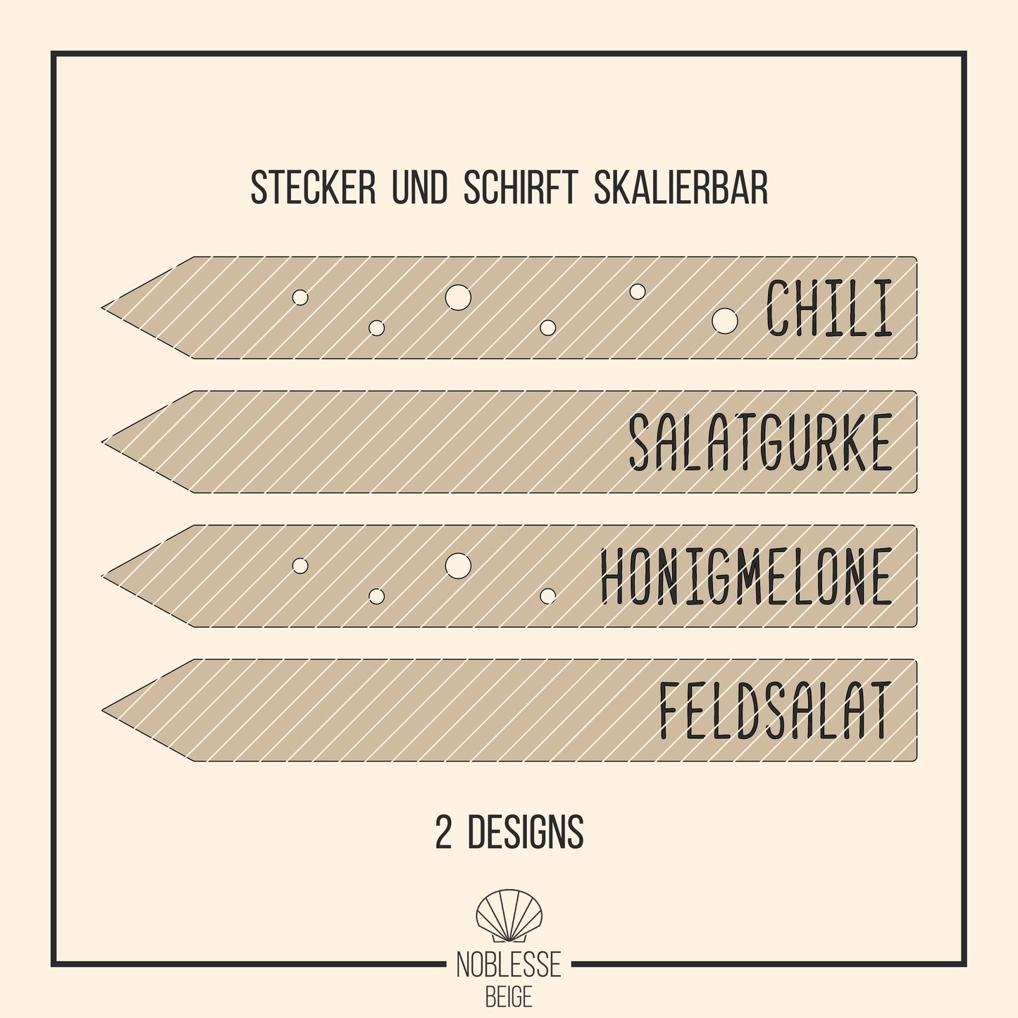 Gemüsestecker + Obststecker * XXL Bundle * SVG Laserdatei