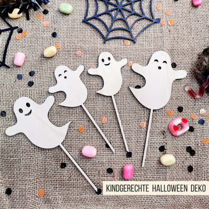 Cake Topper Halloween * Bundle mit Happy Halloween | Geister | Kürbis | Hexenhut | Spinne | Boo * skalierbar * SVG Laserdatei