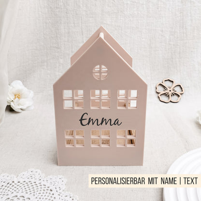Etagere für Klötzchen * Haus Tragerl Geschenk Box * 22x8mm | 23x8mm * STL + 3MF 3D Druckdatei