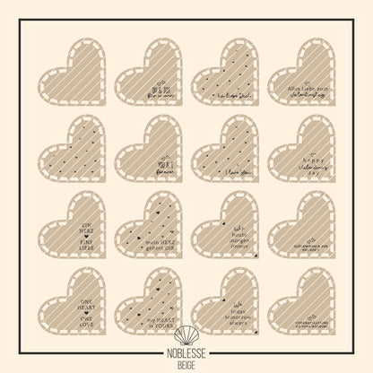 Herz Aufsteller für goldene Schokoriegel * Valentinstag & Hochzeit * 3mm | 4mm | 6mm * Bundle * SVG Laserdatei