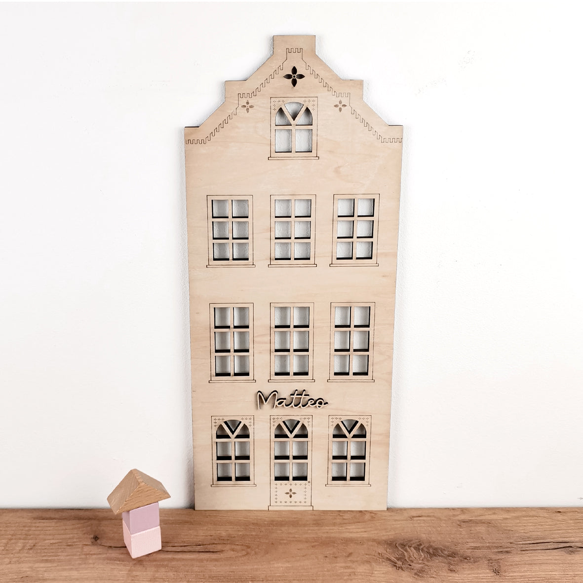 Kanalhaus Spiegelgracht * Niederlande Kollektion * 21 x 53cm