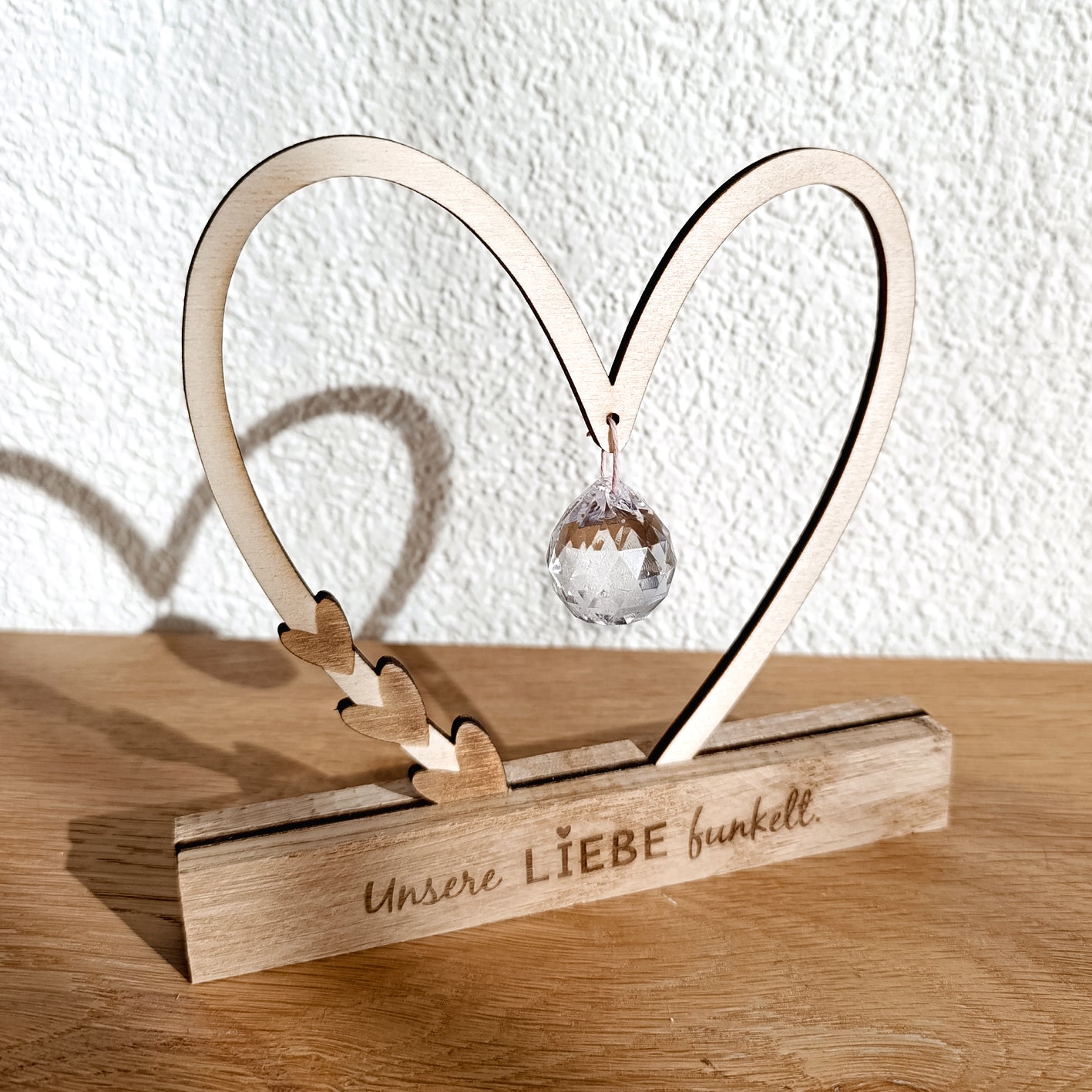 Herz Rahmen & Herz Sonnenfänger * Klötzchen Motiv * Bundle mit Klötzchen Gravuren * SVG Laserdatei