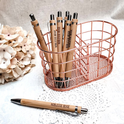 Kugelschreiber aus Holz * personalisiert mit Ihrem Firmennamen & Text