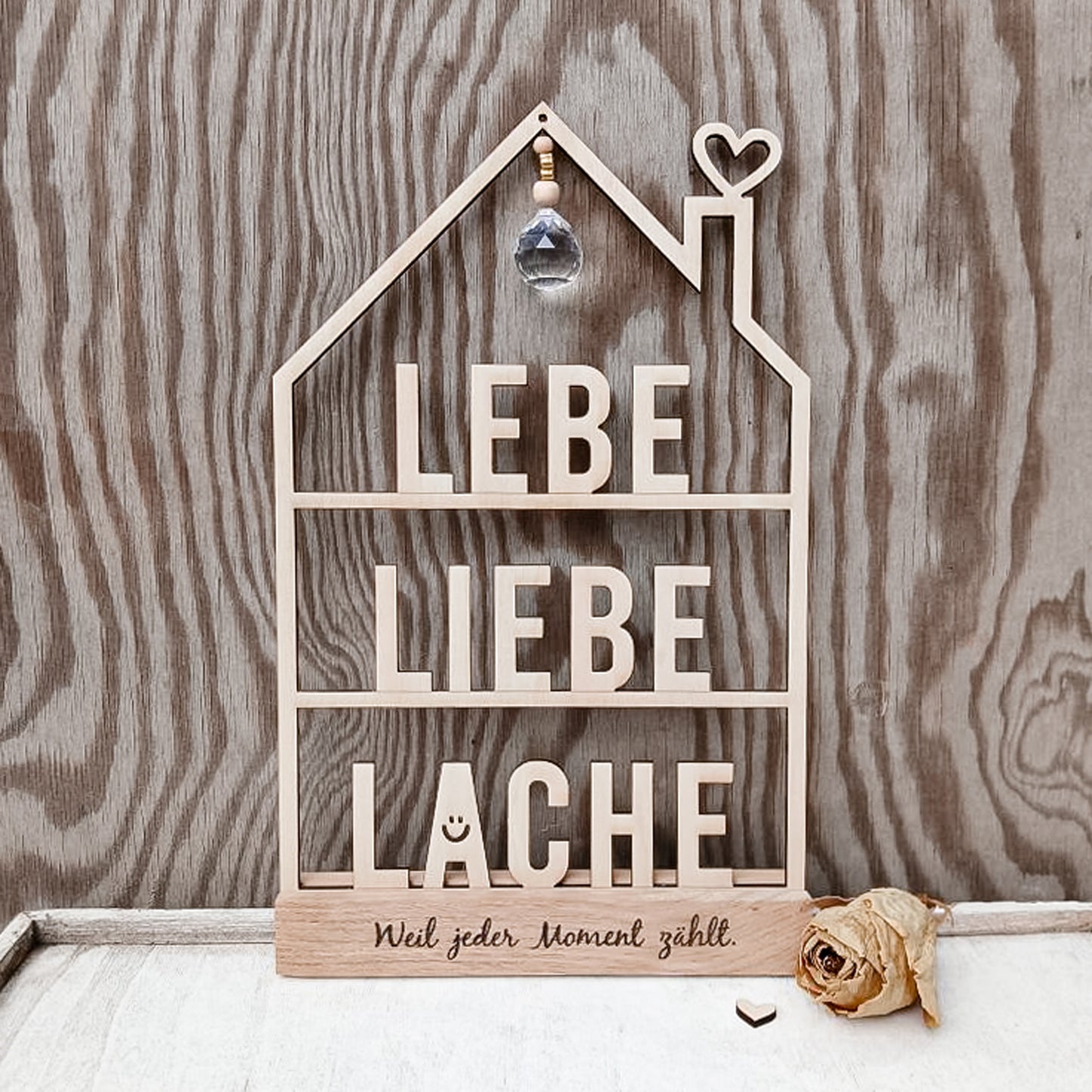 Lebe Liebe Lache * Klötzchen Motiv * Bundle mit Klötzchen Gravuren
