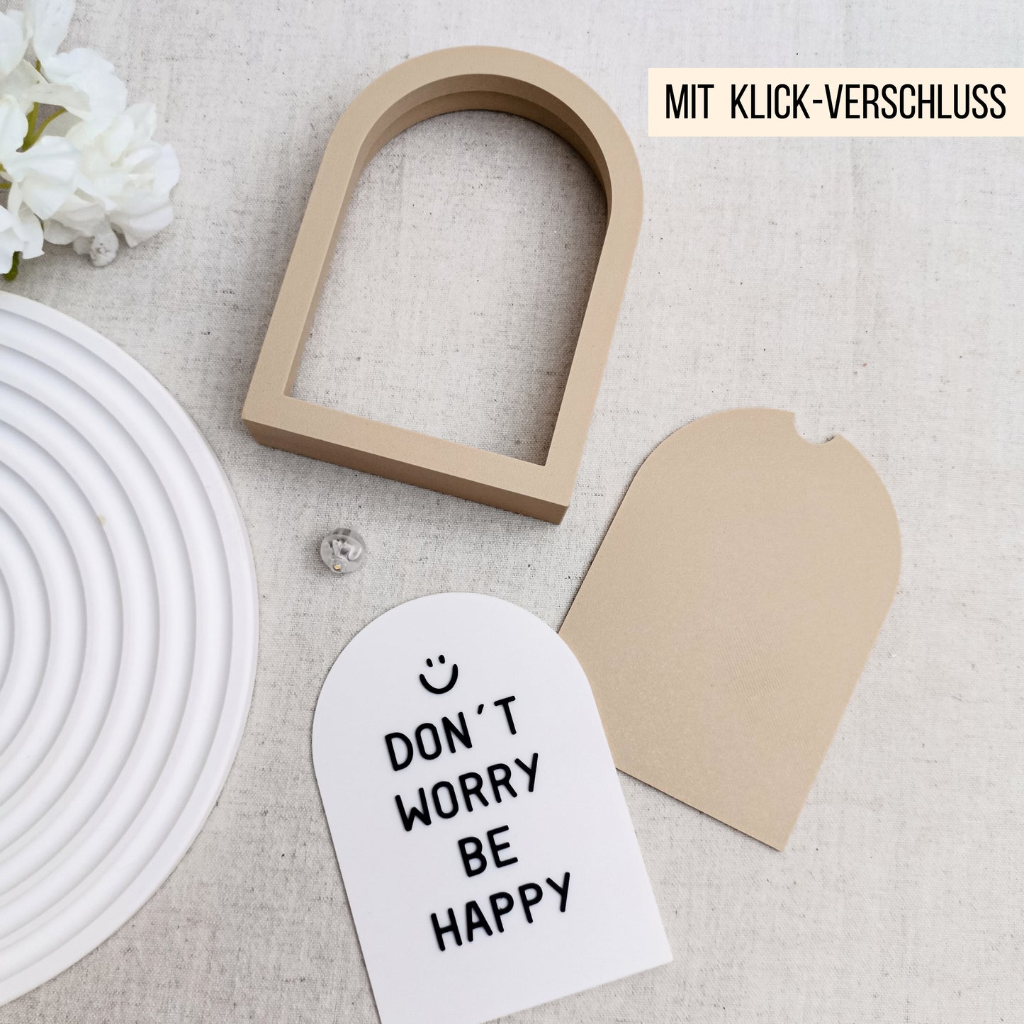 Lichtbox Rundbogen * kleine Leuchtbox * Zuhause Bundle * STL + 3MF 3D Druckdatei