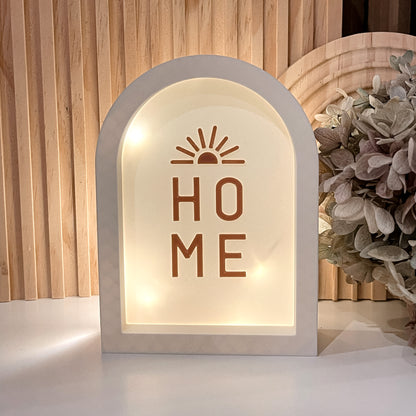 Lichtbox Rundbogen * kleine Leuchtbox * Zuhause Bundle * STL + 3MF 3D Druckdatei