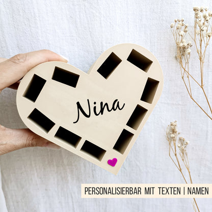 Mini Herz Box für kurze Schokoriegel * Dankeschön Aufmerksamkeit * Bundle * STL + 3MF 3D Druckdatei