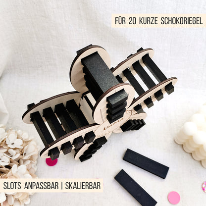 Blüte Aufsteller für kurze Schokoriegel * Muttertag * 3mm | 4mm | 6mm * Bundle * SVG Laserdatei