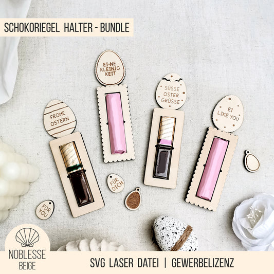 Osterei Halter für Schokoriegel * Bundle * SVG Laserdatei