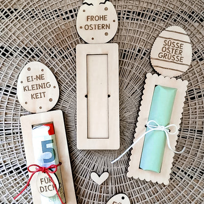 Osterei Halter für Schokoriegel * Bundle * SVG Laserdatei