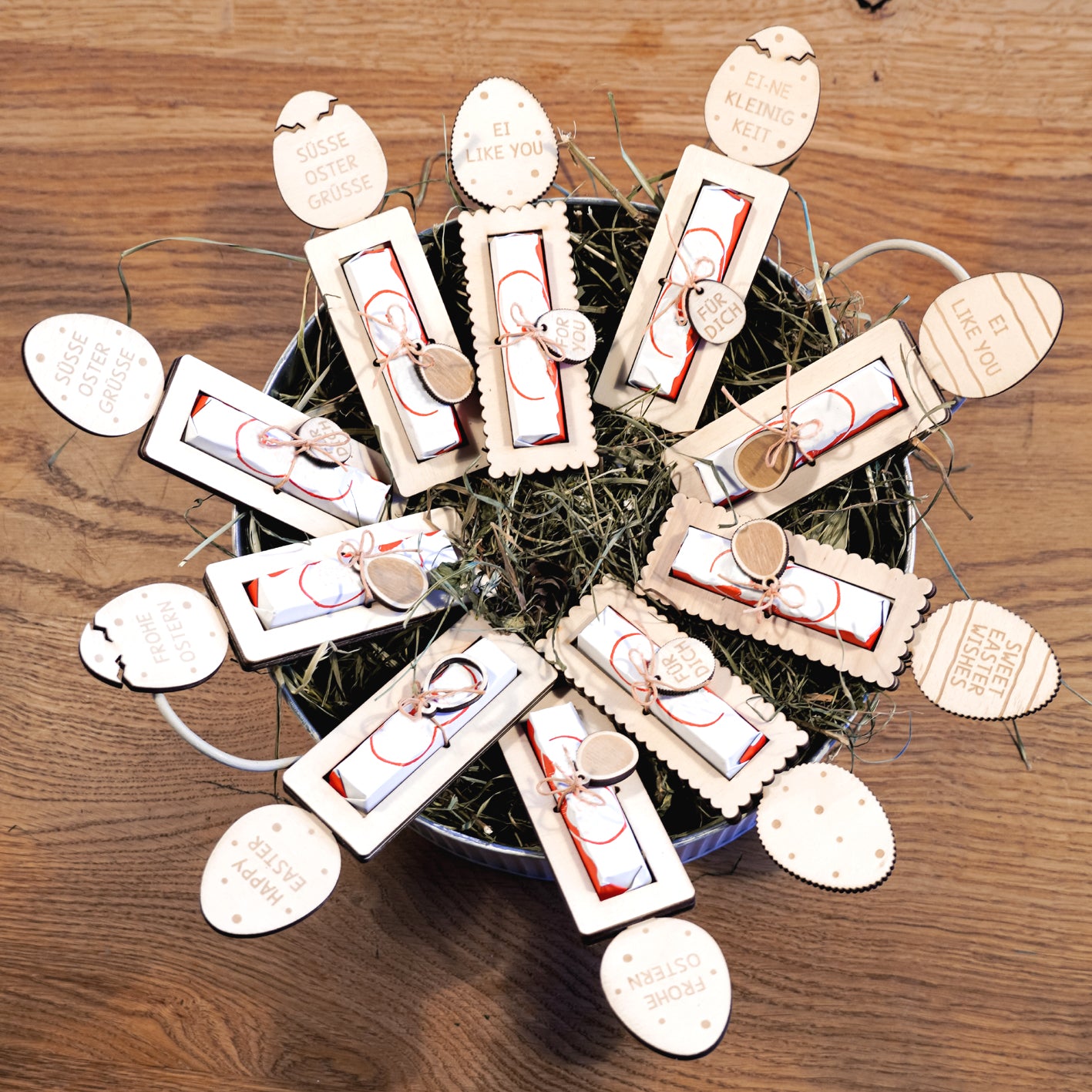 Osterei Halter für Schokoriegel * Bundle * SVG Laserdatei