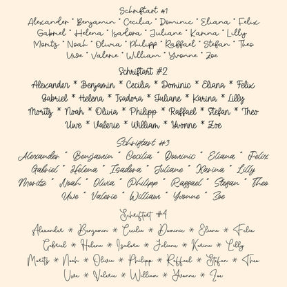 Cake Topper Regenbogen & Wolken * personalisiert mit einem Namen * zweilagig