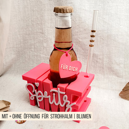 Spritz Time Aperitiv Halter * 0,2l Aperitivo Flasche * Bundle * STL + 3MF 3D Druckdatei