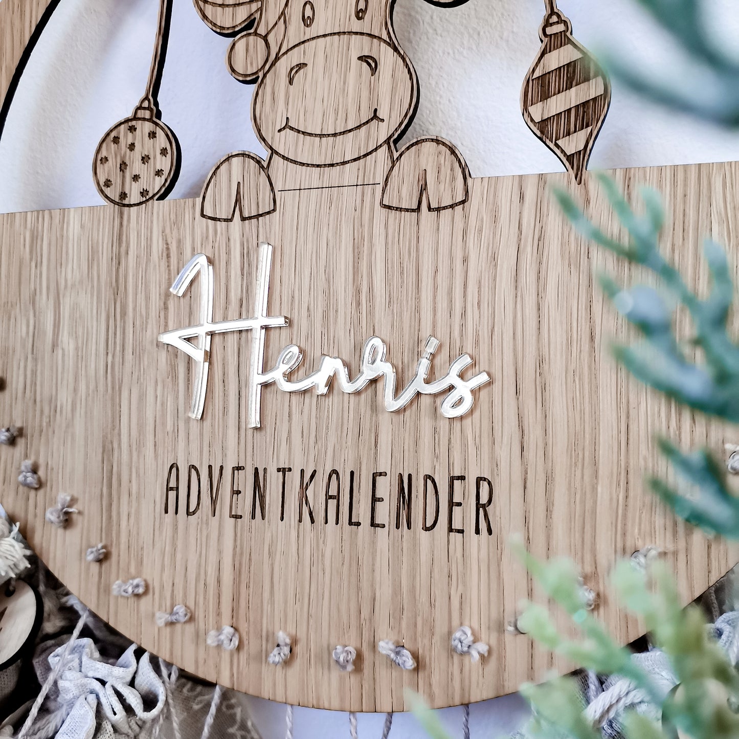 Adventkalender personalisiert * Elch