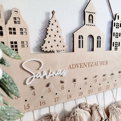 Adventkalender personalisiert * Weihnachtsstadt