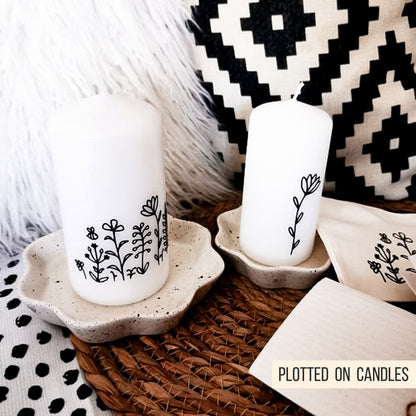 Blumenwiese | Wildblumen * Bundle * SVG Plotterdatei