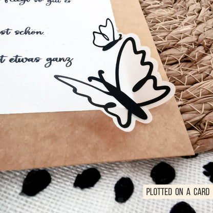 Schmetterlinge * Bundle * Line Art | Anhänger * SVG Laserdatei + Plotterdatei