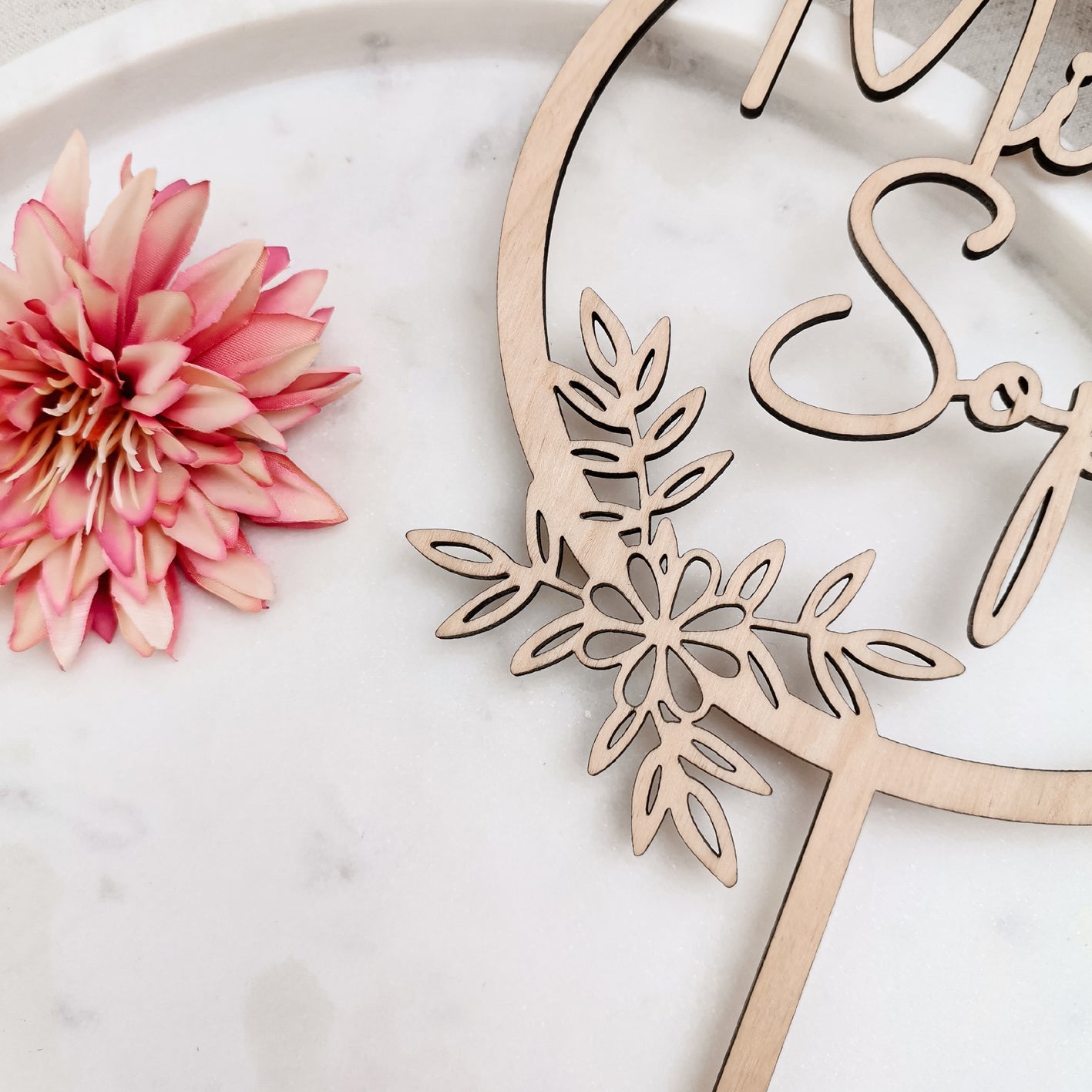 Cake Topper Taube * personalisiert mit einem Namen & Anlass