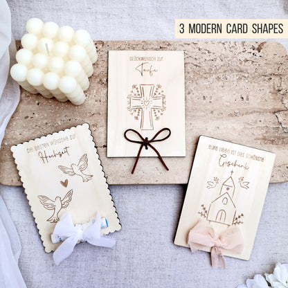 Karte Geldgeschenk * Kirchliche Motive * Bundle * SVG Laserdatei