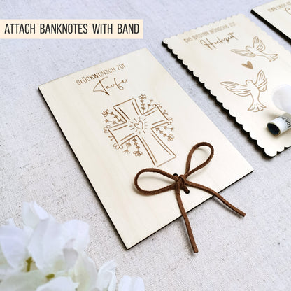 Karte Geldgeschenk * Kirchliche Motive * Bundle * SVG Laserdatei