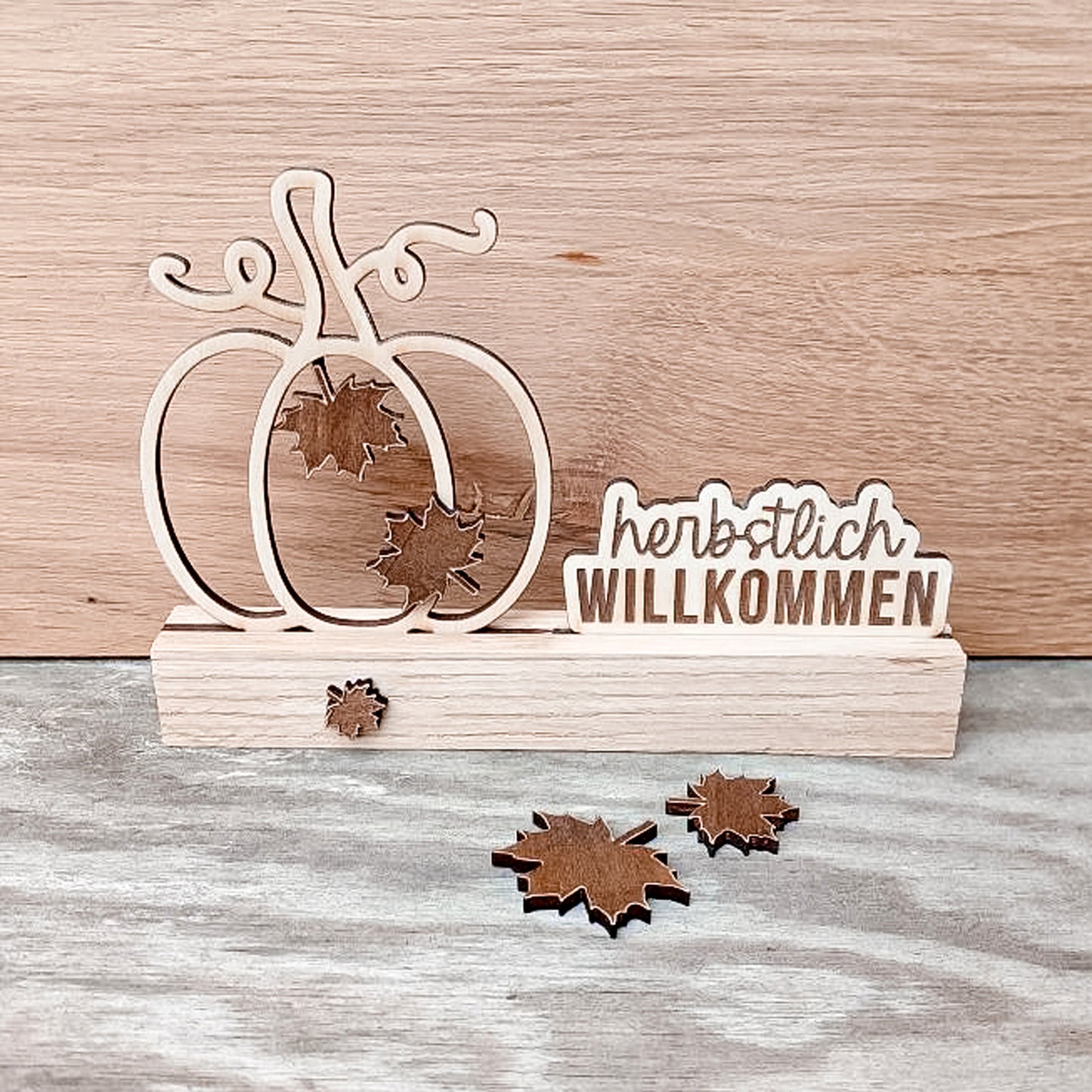 Kürbisse * Klötzchen Motiv * Bundle * SVG Laserdatei