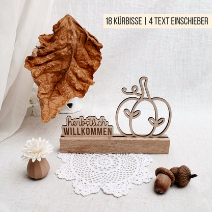 Kürbisse * Klötzchen Motiv * Bundle * SVG Laserdatei