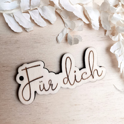 Mini-Geschenkanhänger * Für dich