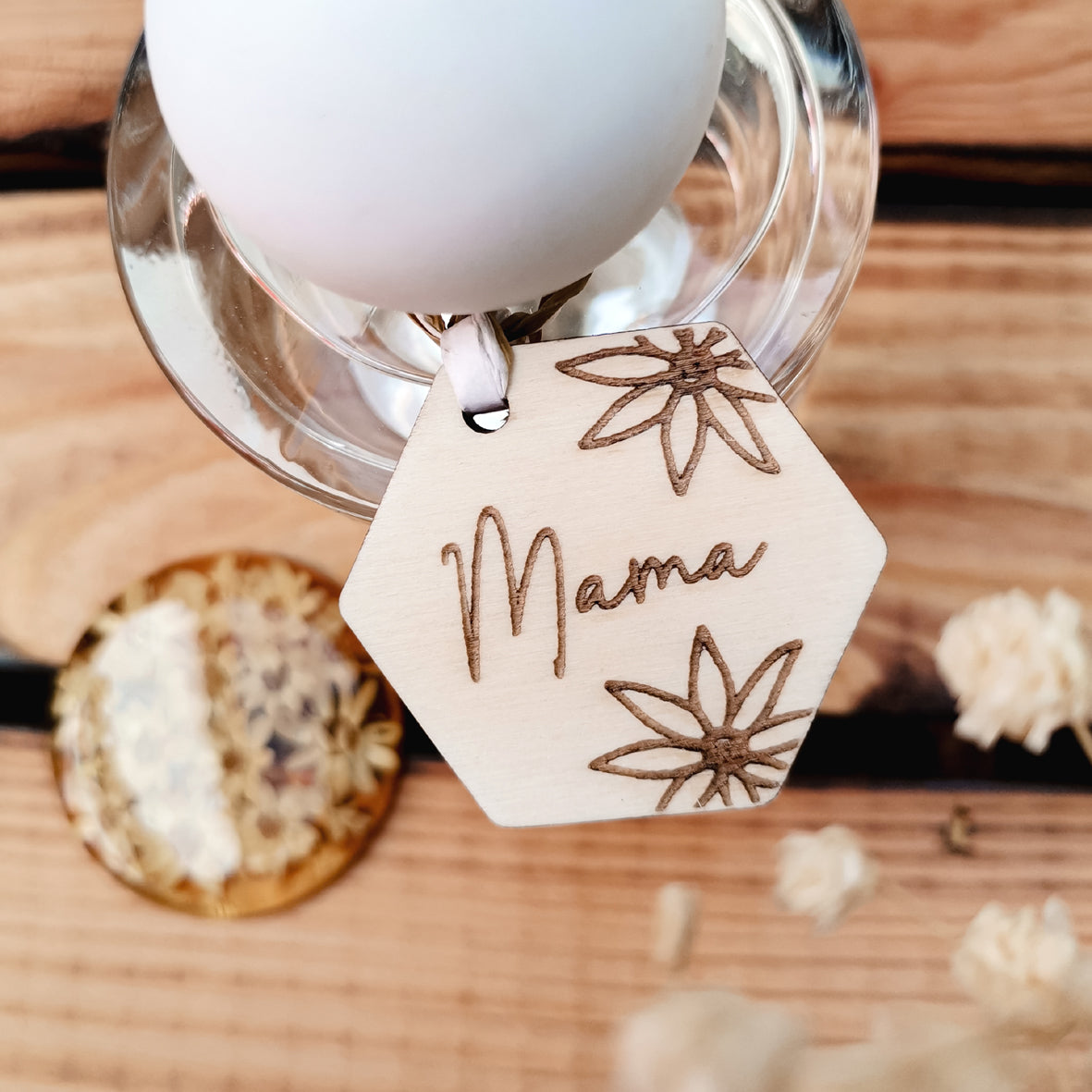 Mini-Geschenkanhänger * Mama | Oma | Uroma Design Blumen