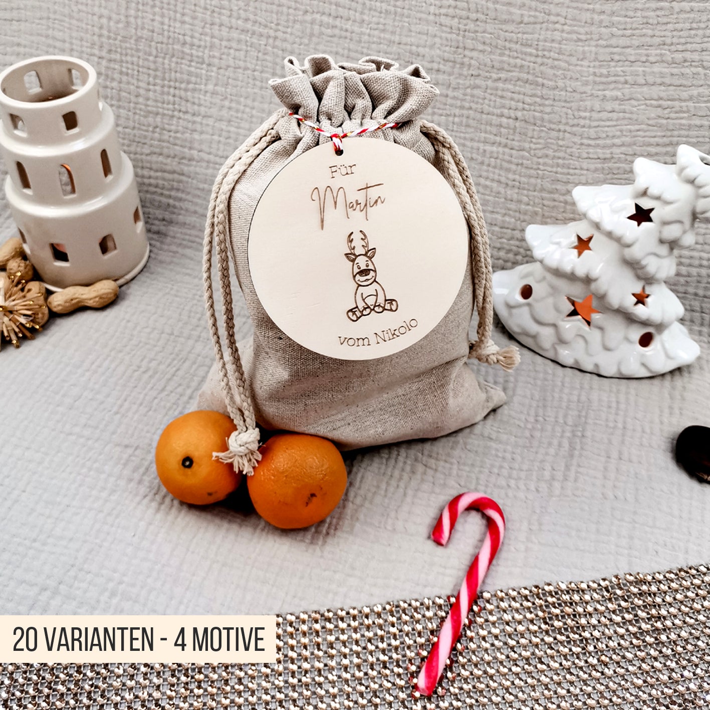 Nikolaus Geschenk Anhänger für Kinder * Bundle * SVG Laserdatei