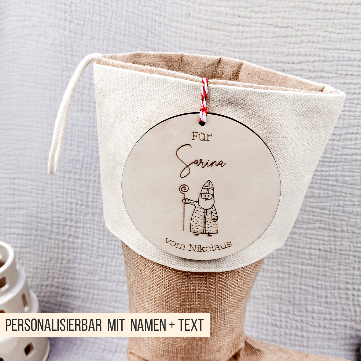 Nikolaus Geschenk Anhänger für Kinder * Bundle * SVG Laserdatei