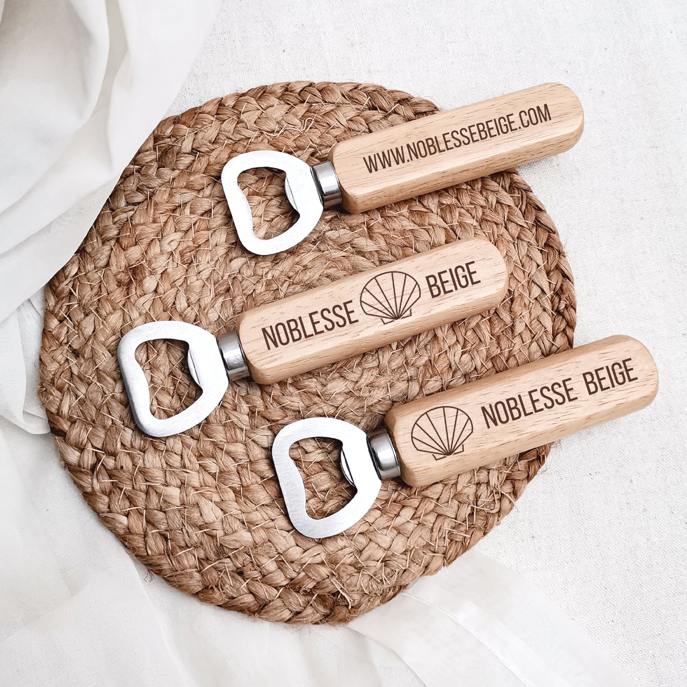 Flaschenöffner * Personalisiert mit Ihrem Firmenlogo & Text