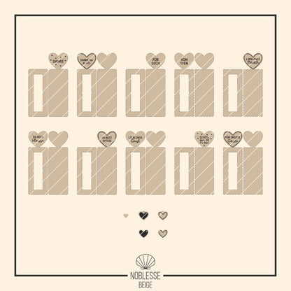 Gastgeschenk & Mitbringsel * Halter für Schokoriegel * Bundle * SVG Laserdatei